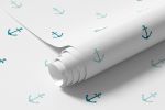 Papel de Parede Infantil de Âncoras