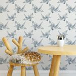 Papel de Parede de Aviãozinho de Origami 