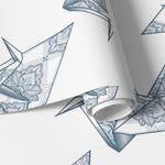 Papel de Parede de Aviãozinho de Origami 