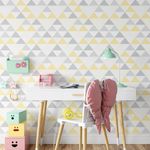 Papel de Parede Triângulos Infantil