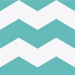 Papel de Parede Chevron Azul Turquesa 