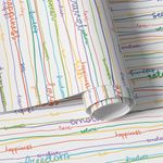 Papel de Parede de Palavras Coloridas