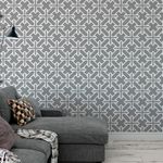 Papel de Parede Geométrico (Cinza)