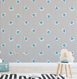 Papel de Parede Infantil de Diamantes 