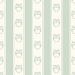 Papel de Parede Corujas (Verde Oliva)