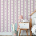 Papel de Parede Corujas (Rosa Pastel)