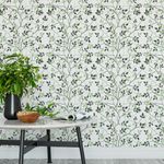 Papel de Parede de Folhas e Galhos 