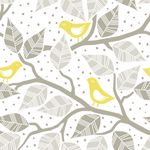 Papel de Parede Pássaros e Galhos 