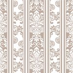 Papel de Parede Abstrato Arabesco (Terroso)