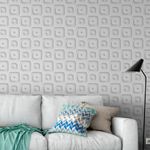 Papel de Parede Cubos Brancos 3D