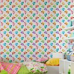 Papel de Parede Infantil Corujinhas