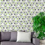 Papel de Parede Triângulos Mosaico 