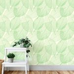 Papel de Parede Folhas Verdes