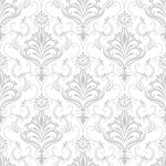Papel de Parede Abstrato Arabesco 