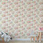 Papel de Parede Floral Delicado (Retro)