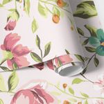 Papel de Parede Floral Delicado (Retro)
