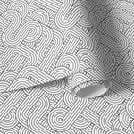 Papel de Parede Curvas Abstratas 