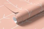 Papel de Parede Setas (Rosa)