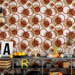 Papel de Parede Círculos Vintages 