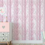 Papel de Parede Floresta (Rosa)