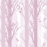 Papel de Parede Floresta (Rosa)