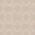 Papel de Parede Linhas Onduladas (Vermelho)