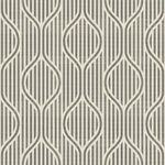 Papel de Parede Linhas Onduladas (Chumbo)