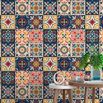 Papel de Parede Azulejo (Colorido)