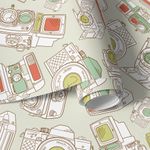 Papel de Parede Câmeras Retro 