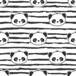 Papel de Parede com Pandas (Infantil)