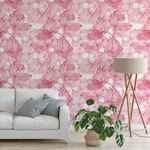 Papel de Parede Flores Lírios Rosas 