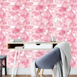Papel de Parede Flores Lírios Rosas 