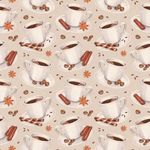 Papel de Parede Xicara de Café com Canela 
