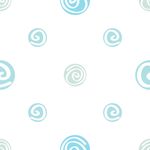Papel de Parede Bolinhas (Tons de Azul)