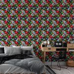 Papel de Parede Tampinha de Garrafa Retrô