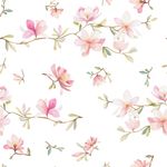 Papel de Parede Flores Delicadas (Infantil)