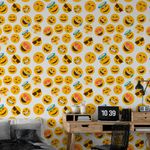 Papel de Parede Carinhas Emojis
