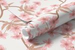 Papel de Parede Cerejeira Flores 
