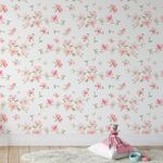 Papel de Parede Flores Delicadas (Infantil)
