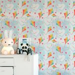 Papel de Parede Infantil Pipas 