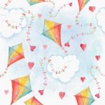 Papel de Parede Infantil Pipas 