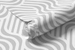 Papel de Parede Ondas Geométricas Abstratas 