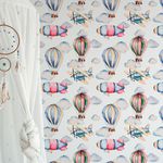 Papel de Parede Infantil Balões e Aviões 