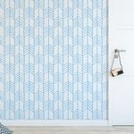 Papel de Parede Infantil Setas (Azul)