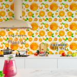 Papel de Parede de Laranjas Cortadas 