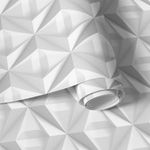 Papel de Parede Losangos Abstratos 3D 