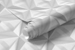 Papel de Parede Losangos Abstratos 3D 