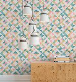 Papel de Parede Formas Geométricas Abstratas 