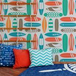 Papel de Parede Surf Pranchas