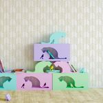 Papel de Parede Infantil Setas Tons de Nude